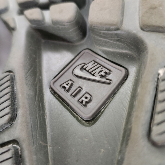 Nike Air Sneaker men's size 8 Moss Green Huarache Run - Picture 8 of 16